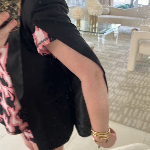 ASOS black cape blazer - Picture 6 of 6